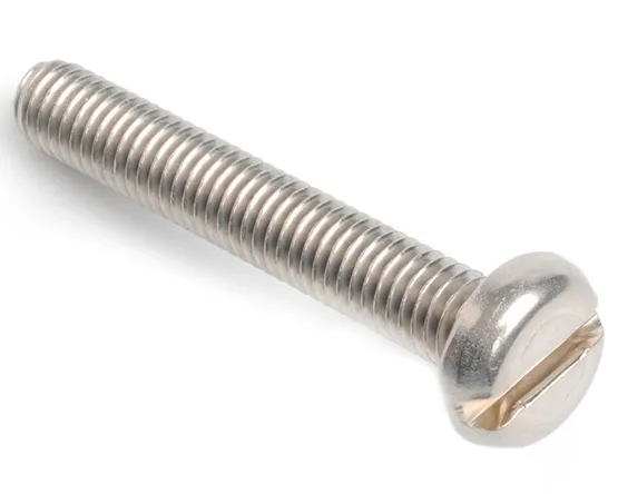 2-56 UNC X 1.1/2 SLOT BINDING MACHINE SCREW ASME B18.6.3 A2 STAINLESS STEEL