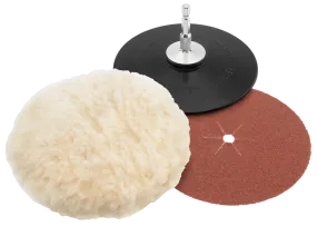 5" Polishing & Sanding Wheel Set