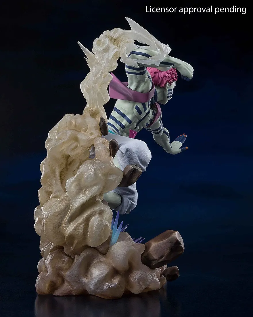 Bandai Figuarts Zero One Demon Slayer Kimetsu no Yaiba Akaza Upper Three Figure (pink)