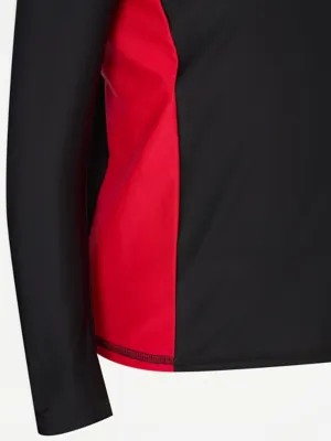 Black Long Sleeve School Swim Rash Vest | School | George at ASDA