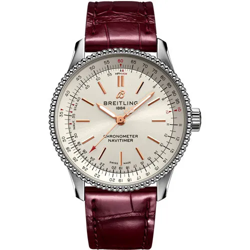 Breitling Navitimer Automatic Off white Dial Men 35mm