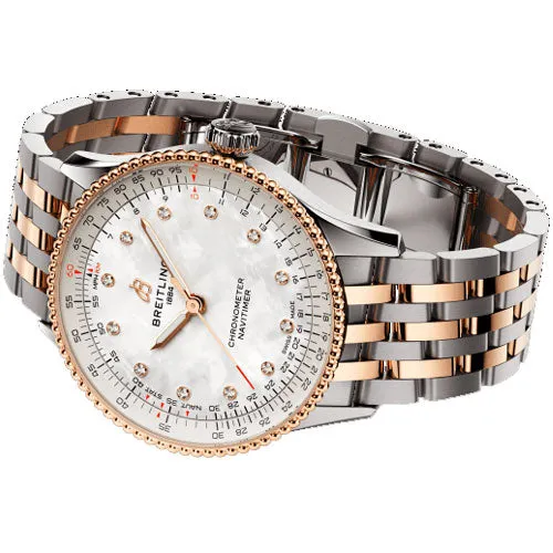 Breitling Navitimer Automatic White Dial Men 36mm