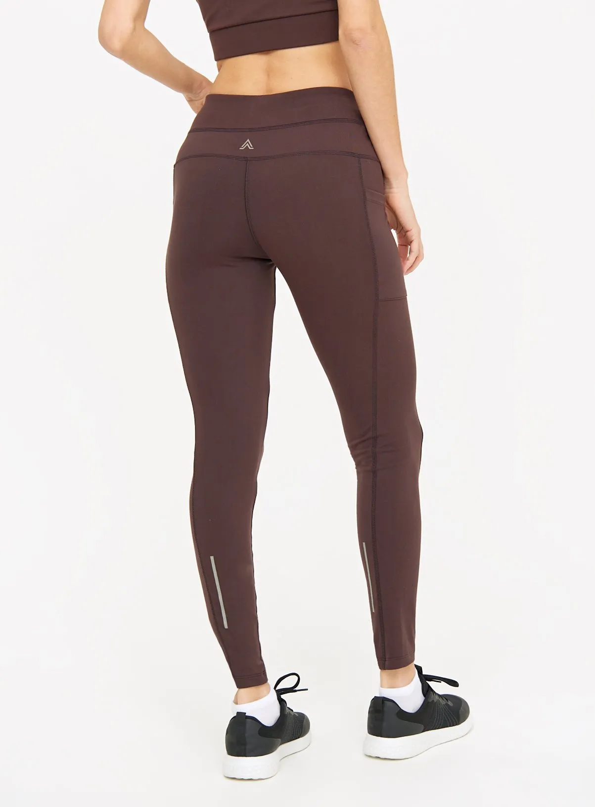 Buy Active Chocolate High Waisted Performance Leggings L | Leggings | Tu