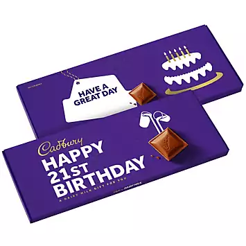 Cadbury Happy 21st Birthday Dairy Milk Chocolate Giant Bar | Kaleidoscope