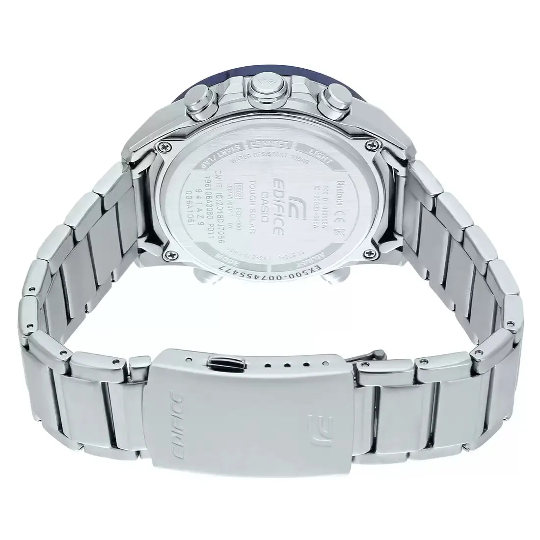 Casio Edifice  Black Dial Men 48mm