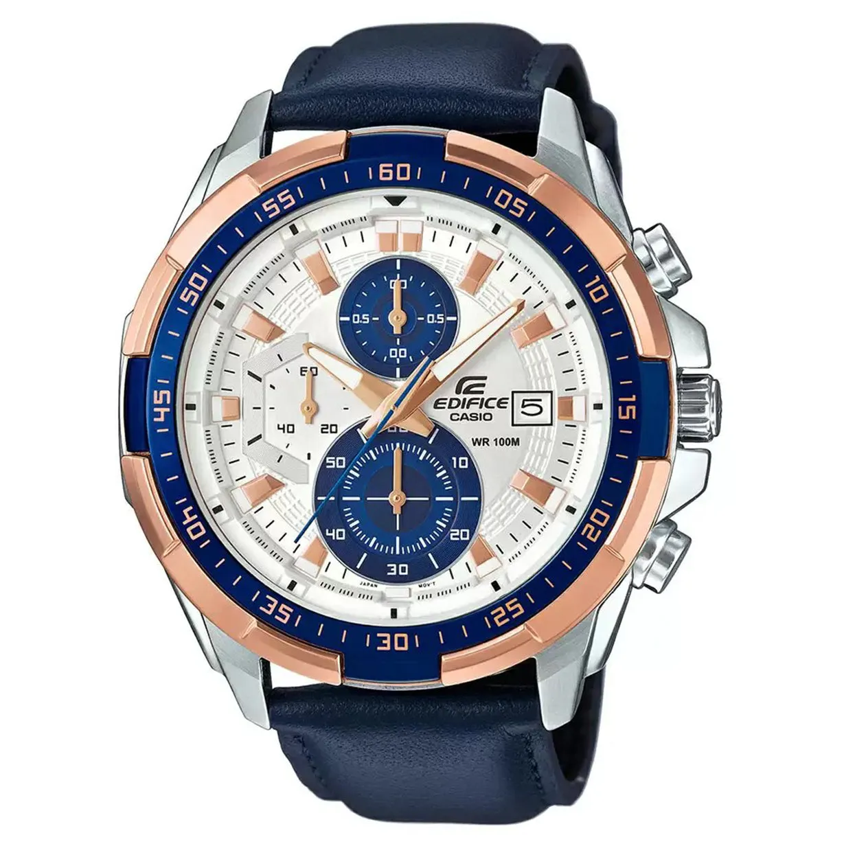 Casio Edifice Off White Dial Men's watch 49.5mm