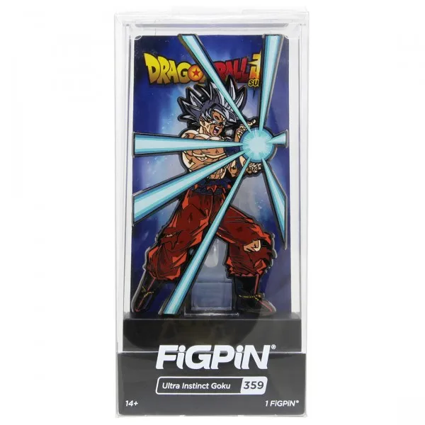 FiGPiN Dragon Ball Super Ultra Instinct Goku #359 (orange)