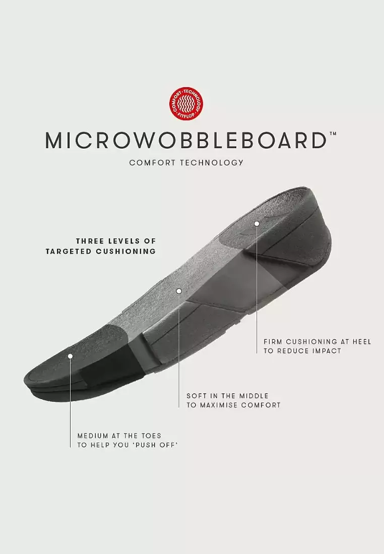 FitFlop FitFlop FREEWAY III Men's Textile Slides - Chocolate (B10-030)