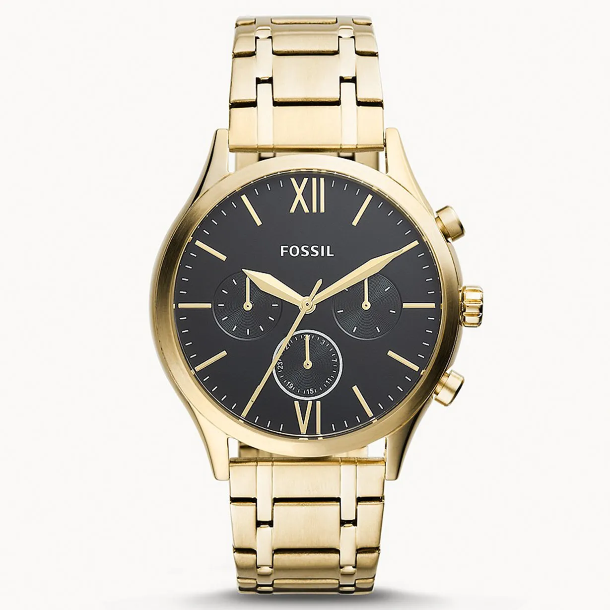 Fossil Fenmore Black Dial Men 44mm