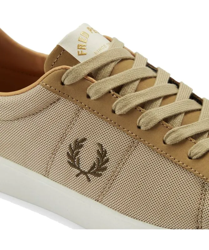 Fred Perry Spencer Mesh Trainers | Tan - B5308