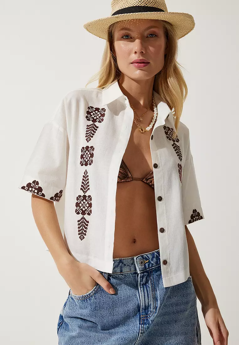 Happiness Istanbul Embroidered Shirt