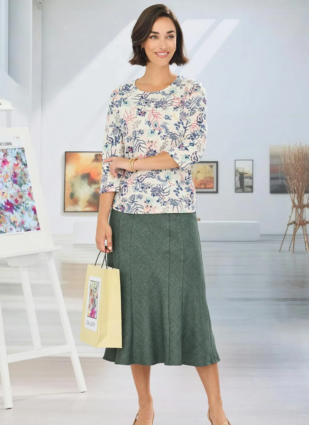 Lined Skirt 27"