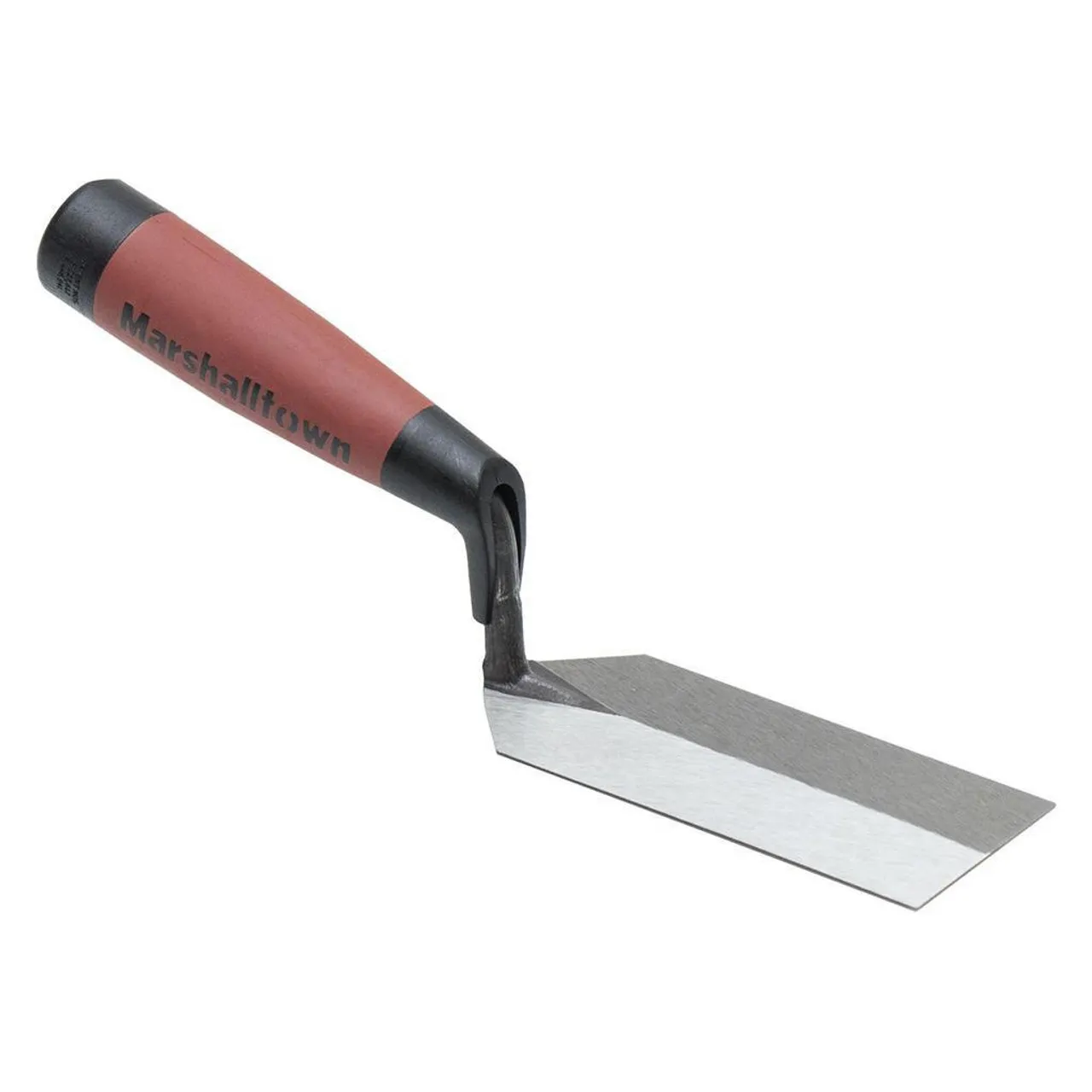 Marshalltown Carbon Steel Margin Trowel, 5in x 2in w/ DuraSoft Handle