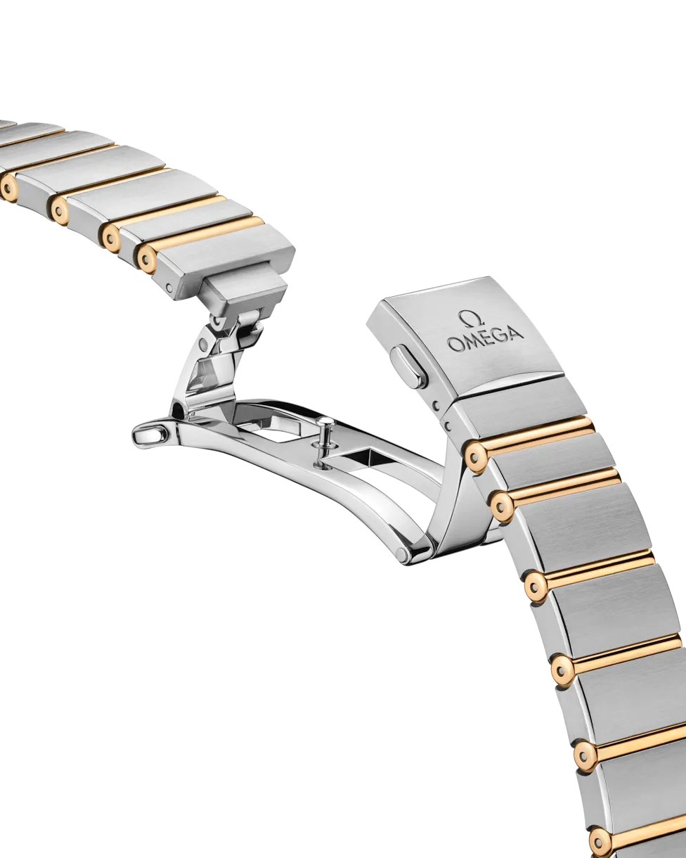 Omega Constellation Quartzmother Of Pearl Dial Women 28MM