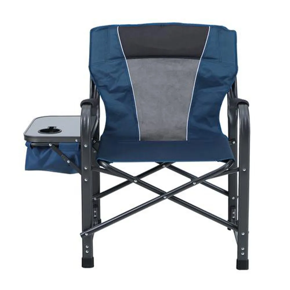 Oversized Directors Camping Chair with Cooler Bag & Side Table