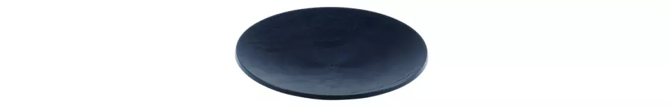 Pacovis Piedra PS Plate Black Ø130mm