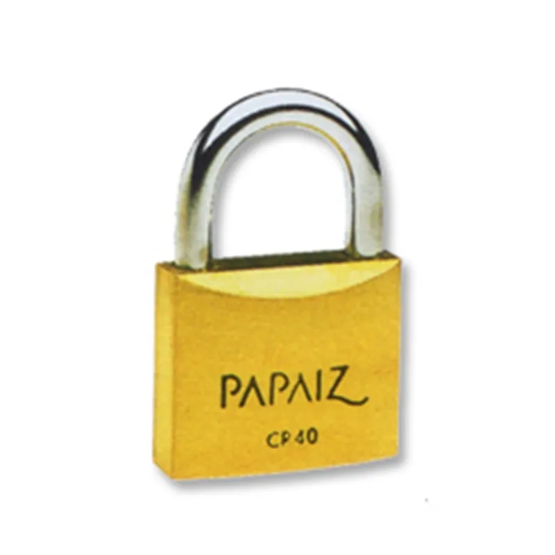 PAPAIZ SHORT SHACKLE BRASS PADLOCK (MASTER KEY)
