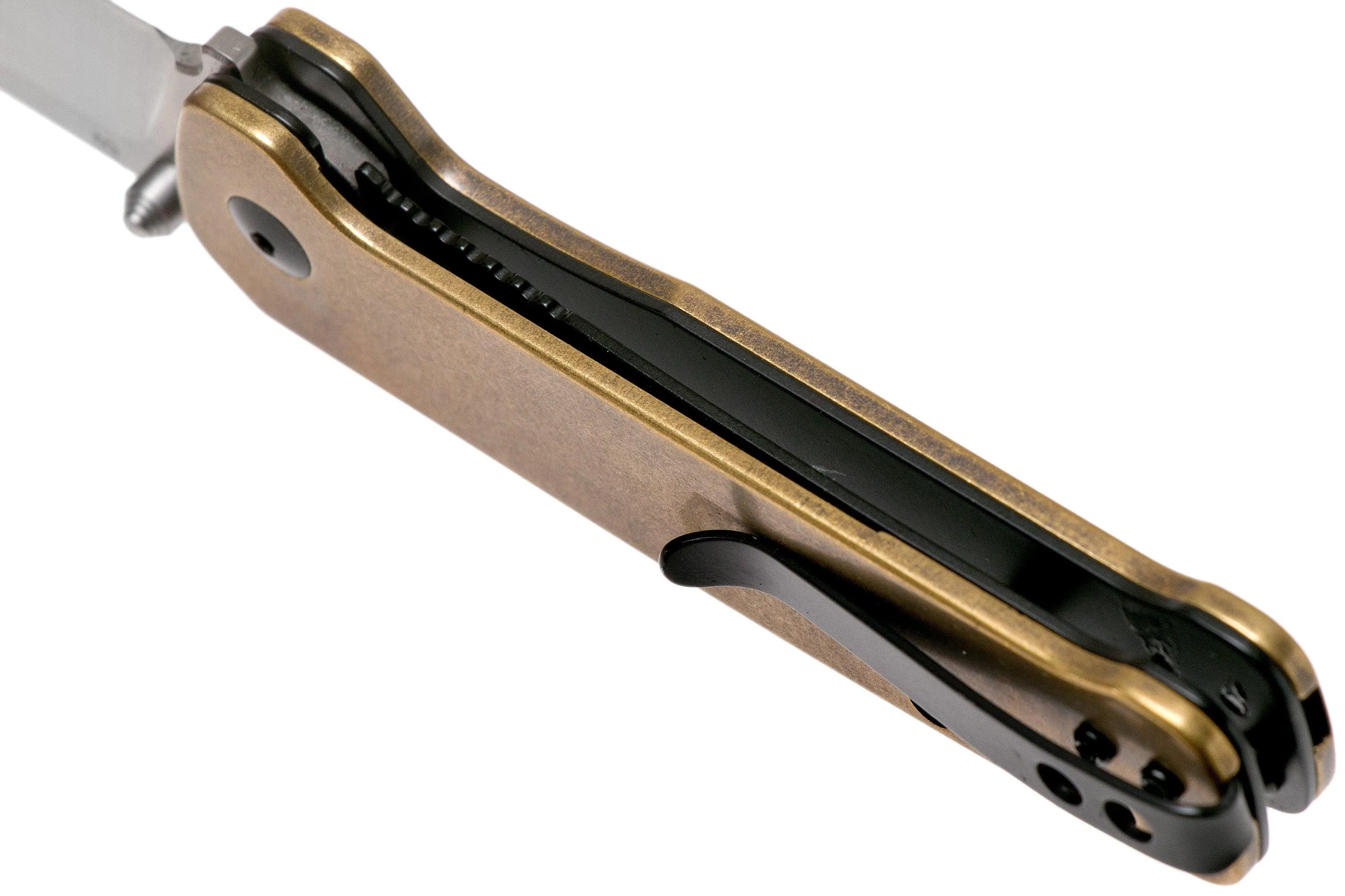 QSP Knife Penguin QS130-F Brass, Satin, pocket knife