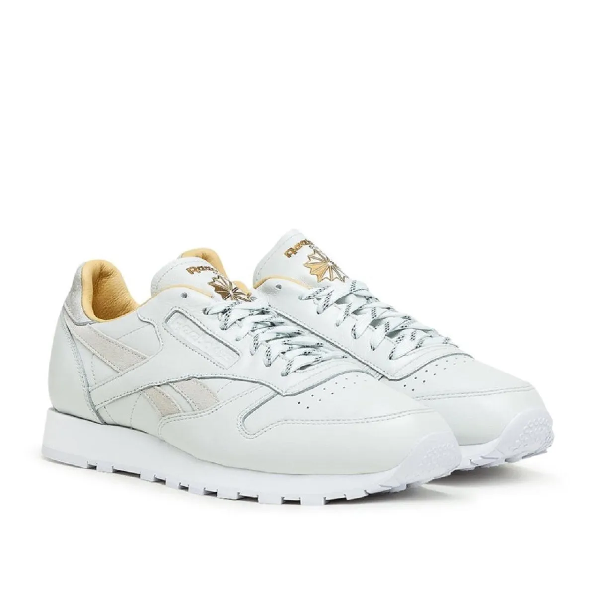 Reebok Classic Leather (White / Gold)