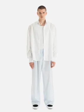 SHOPI GO Unisex Kiso Pijama Pantolon - Mavi Çizgili