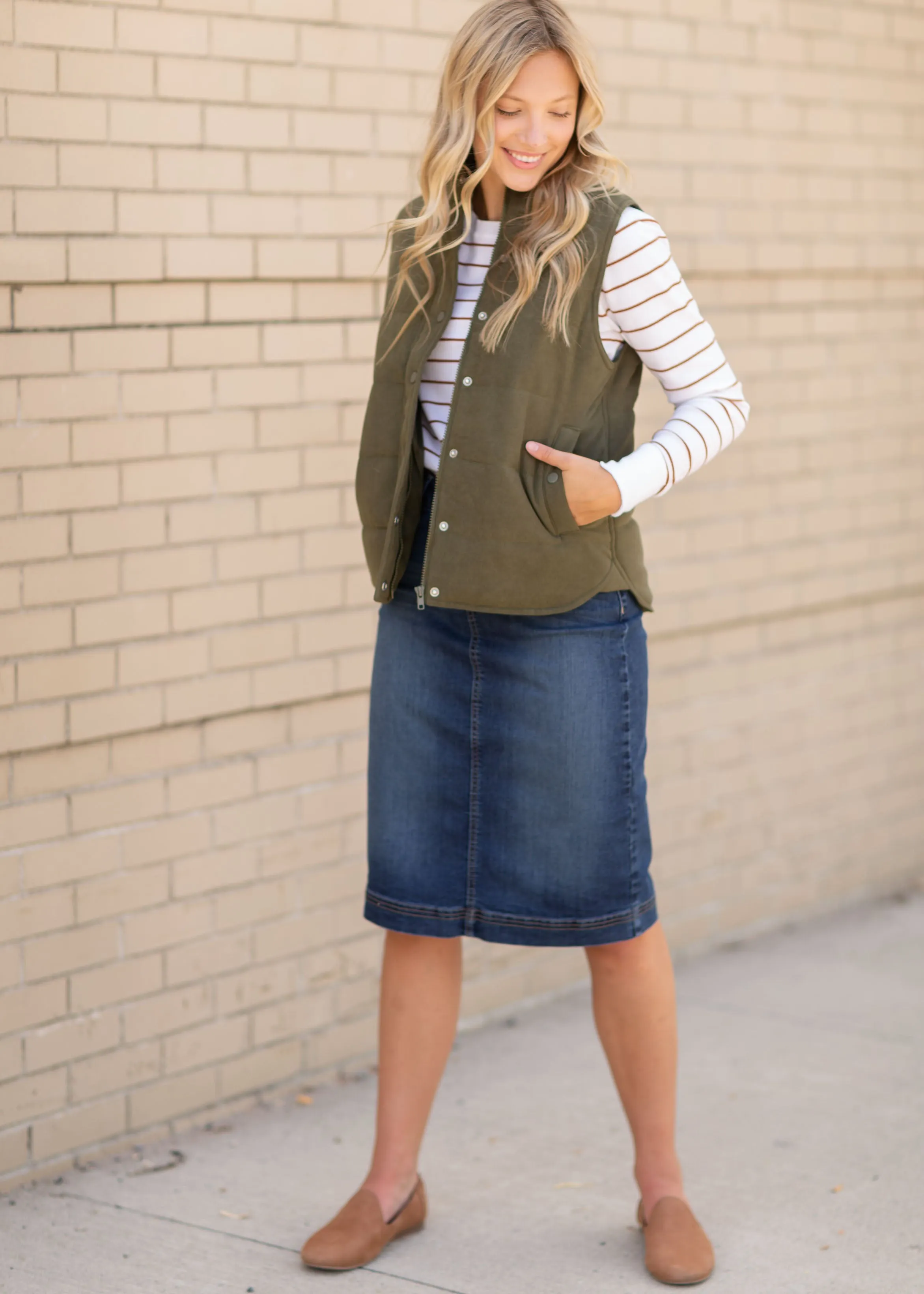 Striped Boat Neck Sweater