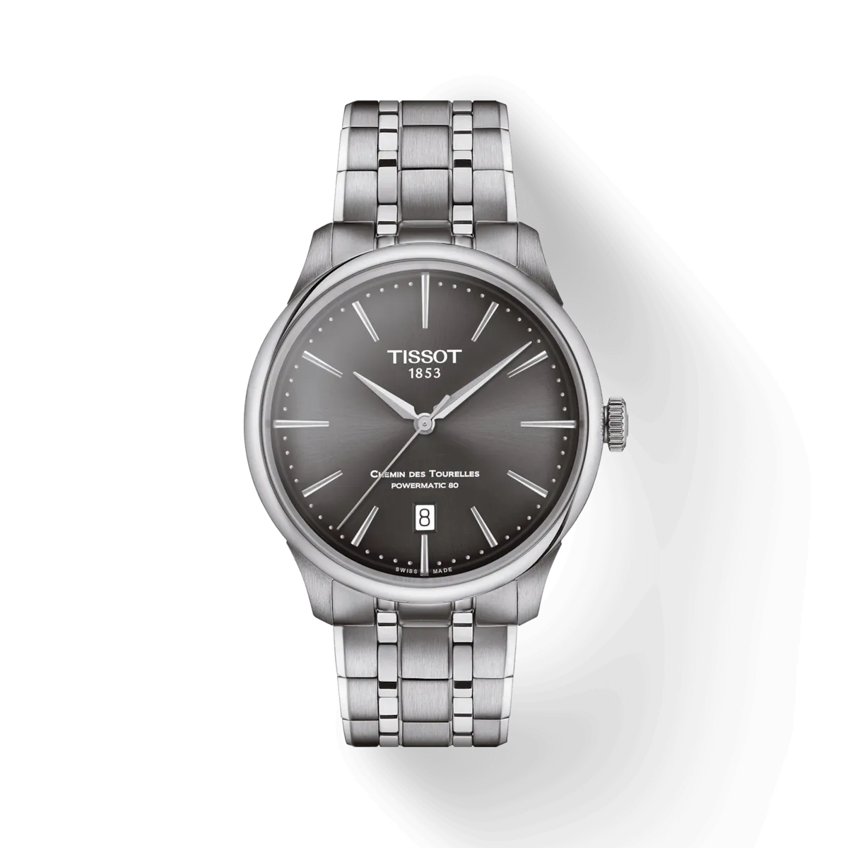Tissot T-Classic Grey Dial Men 39mm