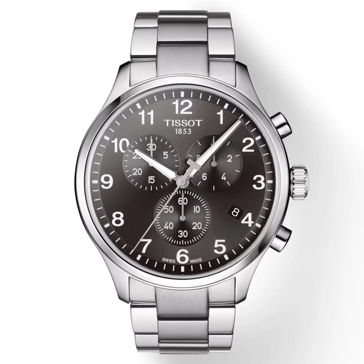 Tissot T-Sport Black Dial Men 45mm