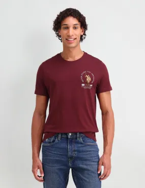 U.S. Polo Assn. Denim Co. Graphic Printed Muscle Fit T-Shirt