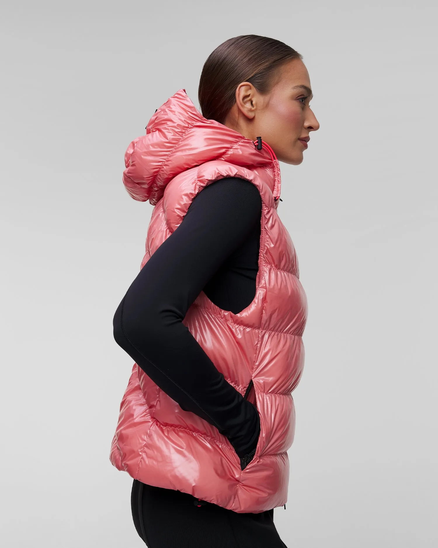 Women's pink gilet BOGNER FIRE+ICE Naima 34899140-505